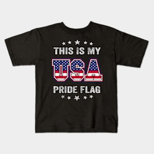 pride flag Kids T-Shirt